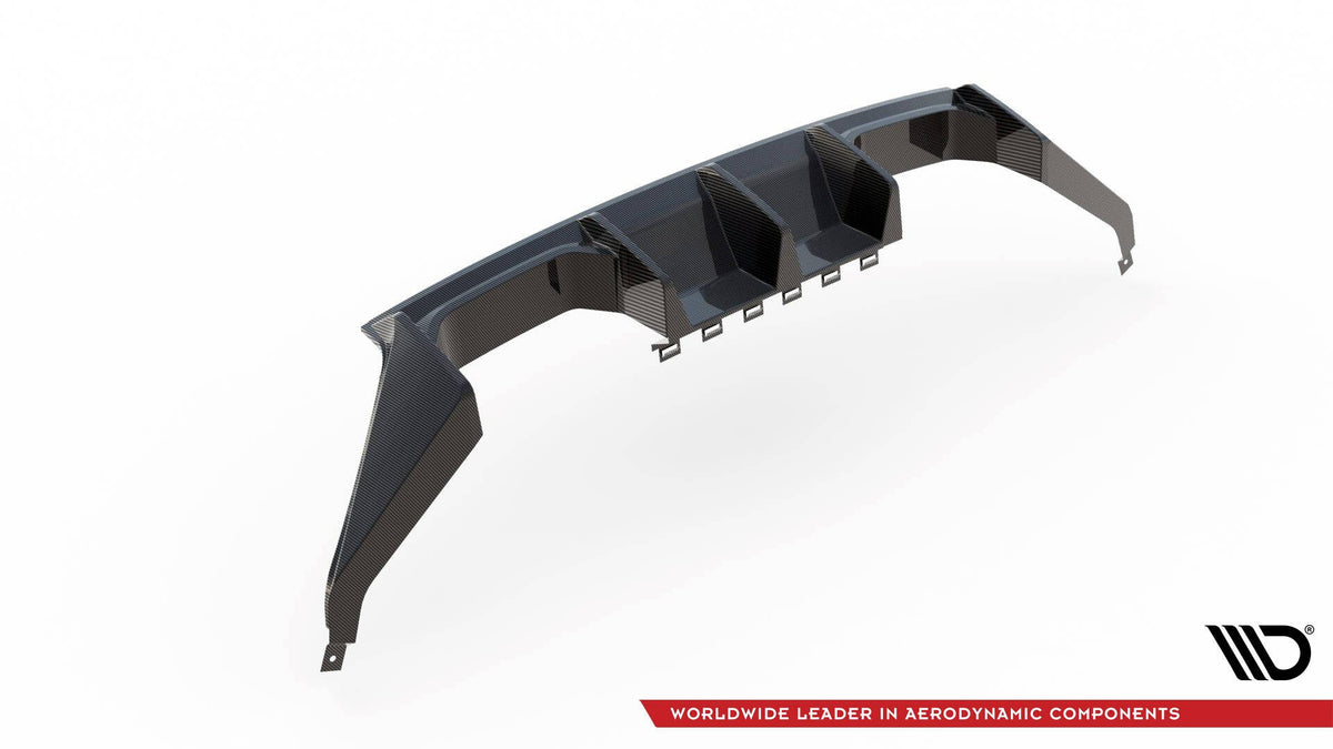 Prepreg Carbon Fiber Bakre Diffuser för BMW M2 G87