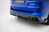 Prepreg Carbon Fiber Bakre Diffuser för BMW X5 M-Pack G05 Facelift
