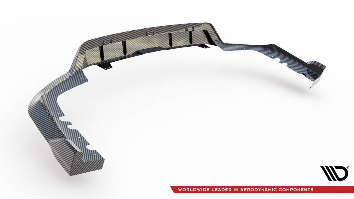 Prepreg Carbon Fiber Bakre Diffuser för BMW X5 M-Pack G05 Facelift
