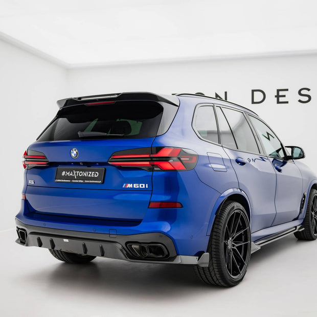 Prepreg Carbon Fiber Bakre Diffuser för BMW X5 M-Pack G05 Facelift