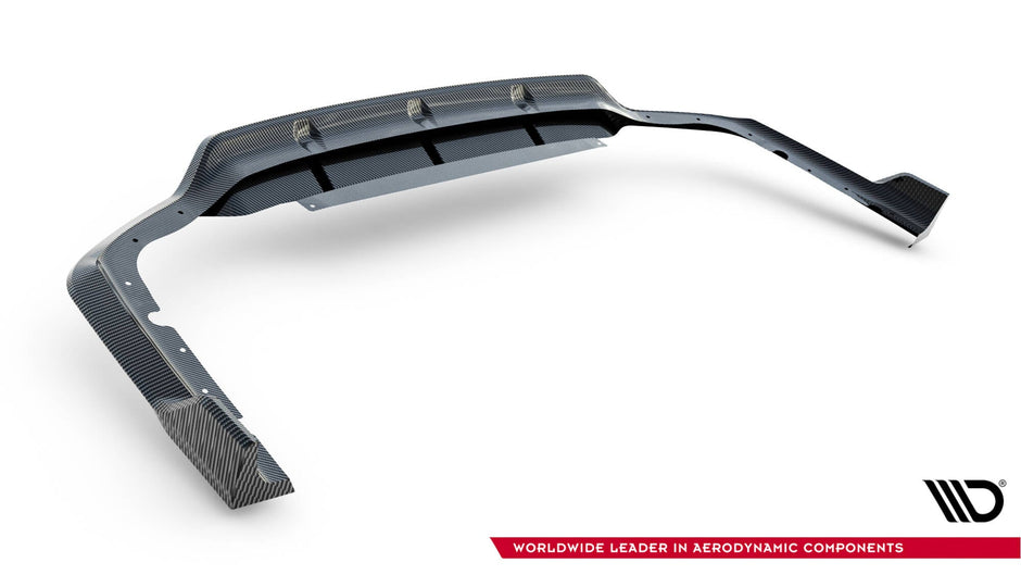 Prepreg Carbon Fiber Bakre Diffuser för BMW X7 M-Pack G07 Facelift (version without towbar)