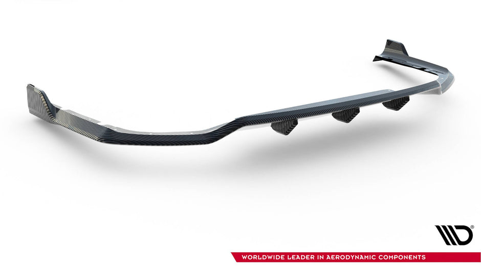 Prepreg Carbon Fiber Bakre Diffuser för BMW X7 M-Pack G07 Facelift (version without towbar)