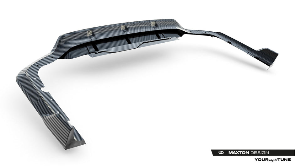 Carbon Bakre Diffuser Prepreg för BMW X7 M-Pack G07 / G07 Facelift (with tow hook)