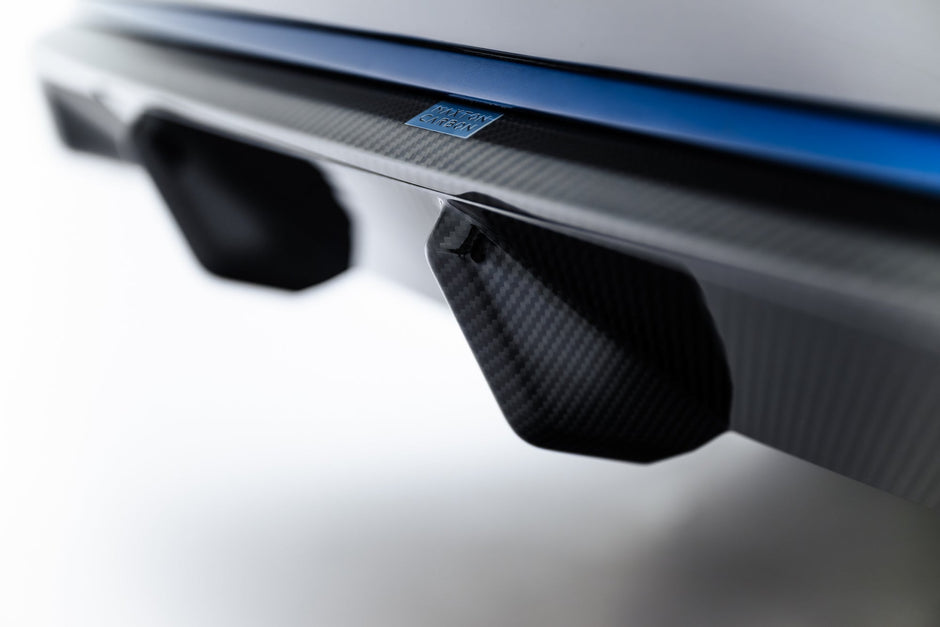 Carbon Bakre Diffuser Prepreg för BMW X7 M-Pack G07 / G07 Facelift (with tow hook)