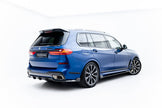 Carbon Bakre Diffuser Prepreg för BMW X7 M-Pack G07 / G07 Facelift (with tow hook)