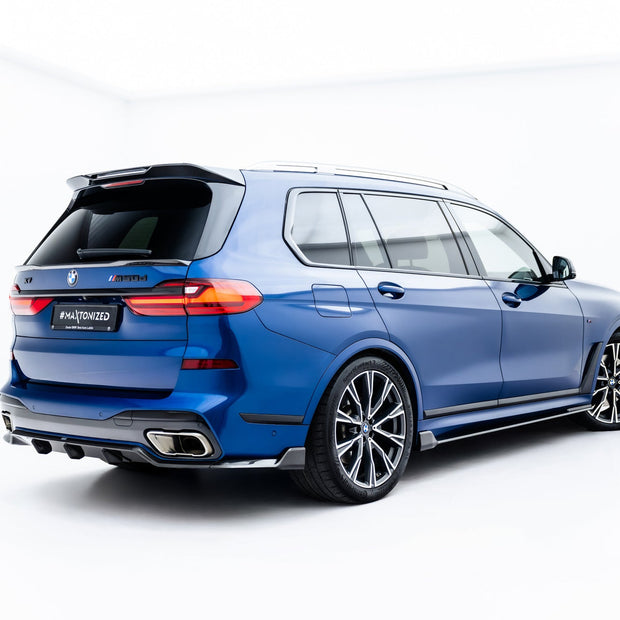 Carbon Bakre Diffuser Prepreg för BMW X7 M-Pack G07 / G07 Facelift (with tow hook)