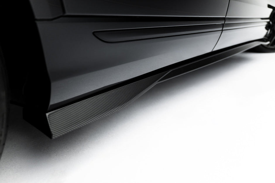 Set Of Prepreg Carbon Splitters för Audi Q8 S-Line Mk1 Facelift