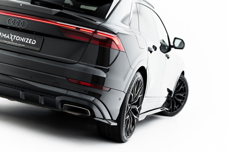 Set Of Prepreg Carbon Splitters för Audi Q8 S-Line Mk1 Facelift
