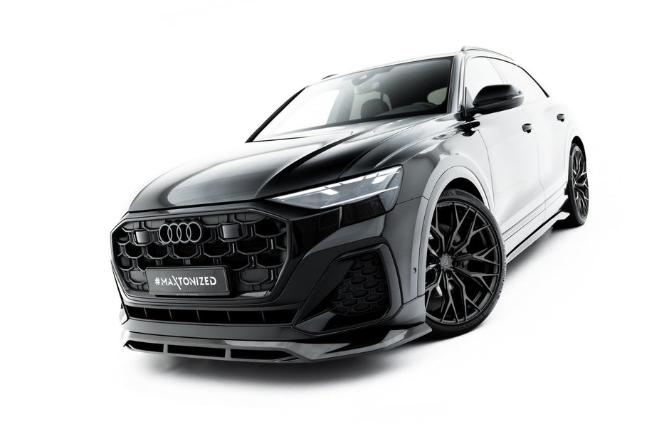 Set Of Prepreg Carbon Splitters för Audi Q8 S-Line Mk1 Facelift