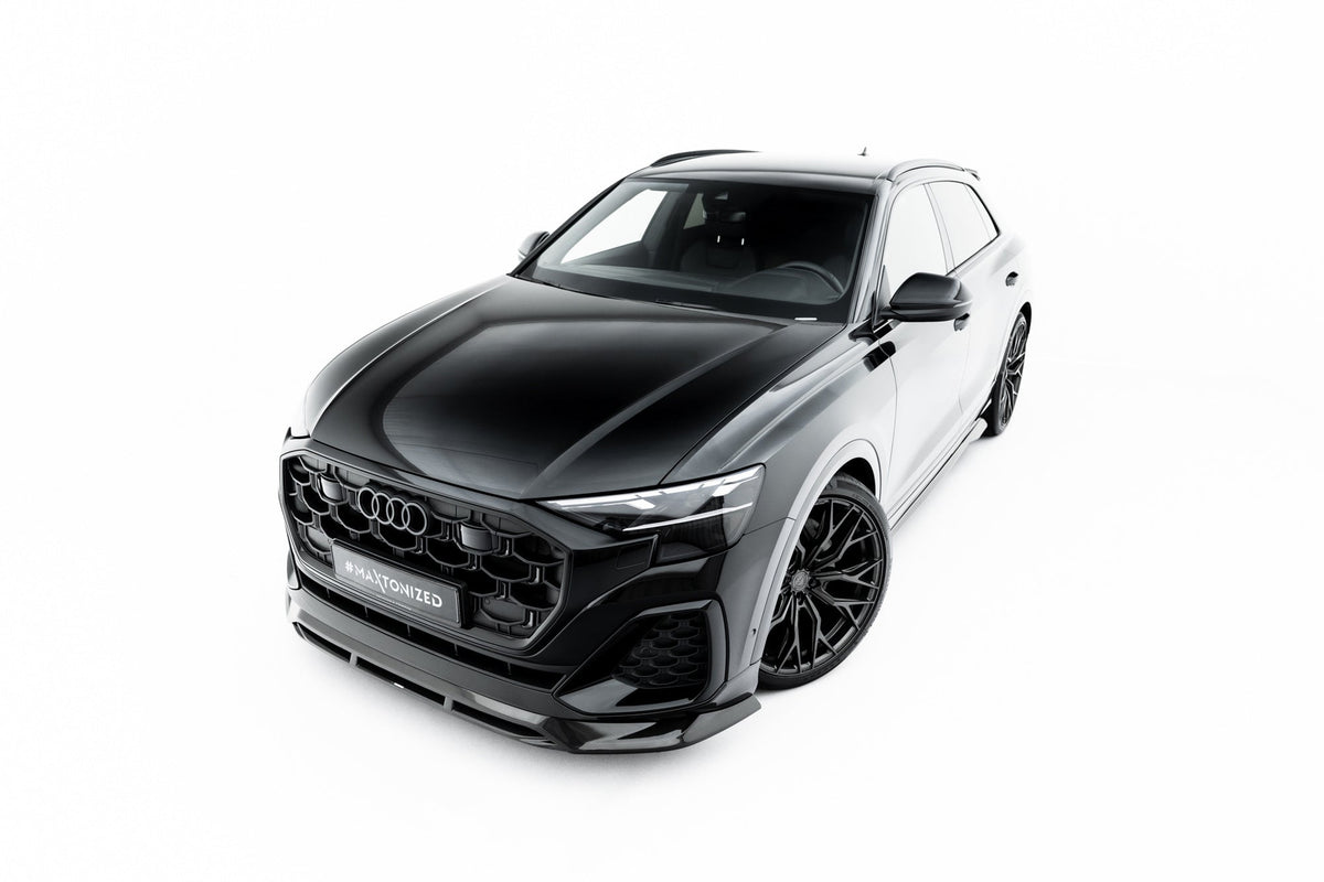 Set Of Prepreg Carbon Splitters för Audi Q8 S-Line Mk1 Facelift