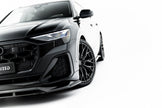 Set Of Prepreg Carbon Splitters för Audi Q8 S-Line Mk1 Facelift