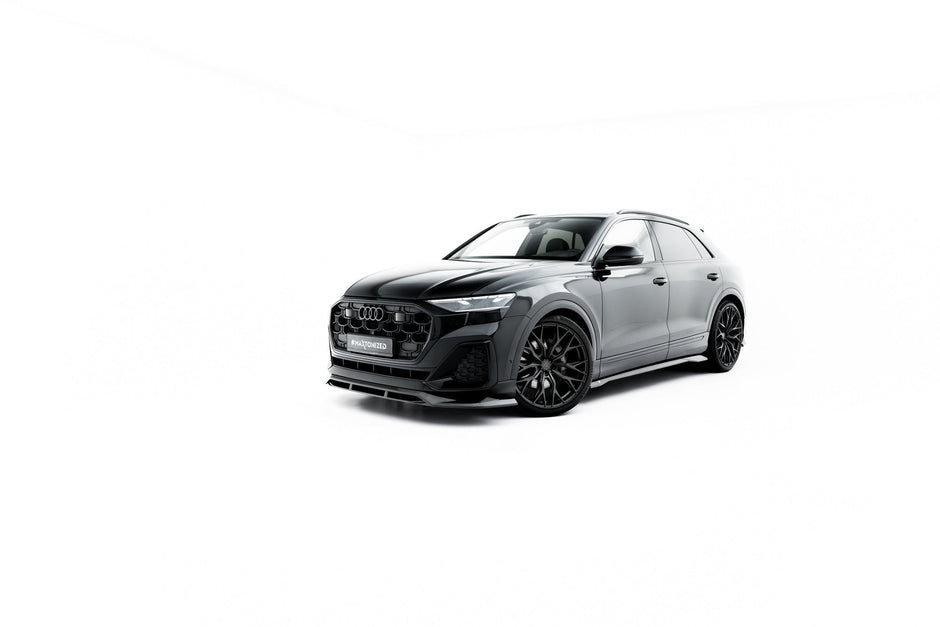 Set Of Prepreg Carbon Splitters för Audi Q8 S-Line Mk1 Facelift