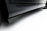 Set Of Prepreg Carbon Splitters för Audi Q8 S-Line Mk1 Facelift