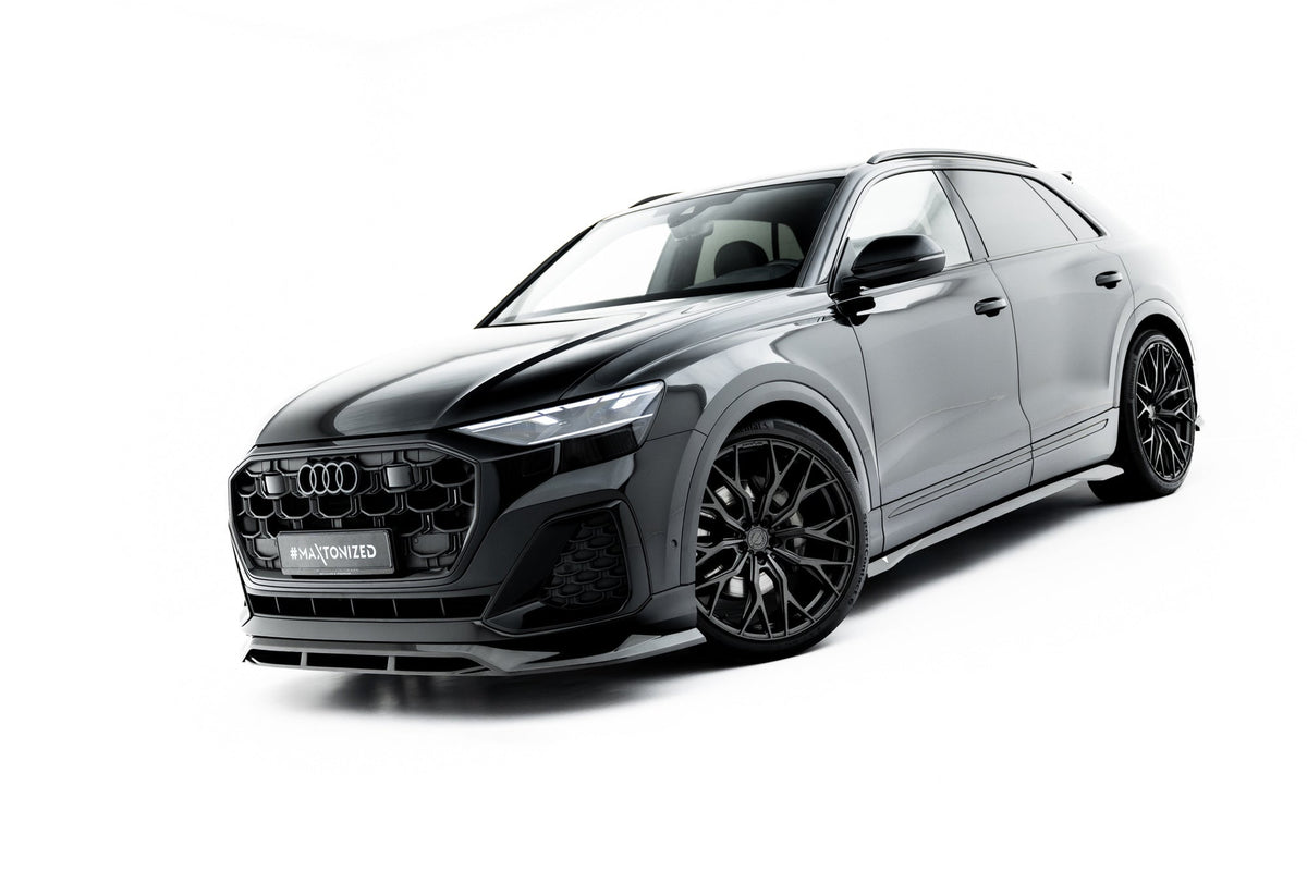 Set Of Prepreg Carbon Splitters för Audi Q8 S-Line Mk1 Facelift