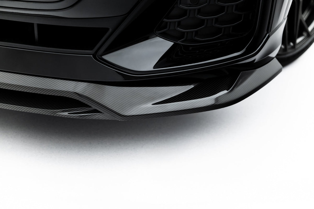 Set Of Prepreg Carbon Splitters för Audi Q8 S-Line Mk1 Facelift