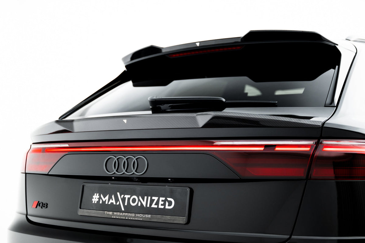 Set Of Prepreg Carbon Splitters för Audi Q8 S-Line Mk1 Facelift