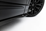 Set Of Prepreg Carbon Splitters för Audi Q8 S-Line Mk1 Facelift