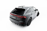 Set Of Prepreg Carbon Splitters för Audi Q8 S-Line Mk1 Facelift