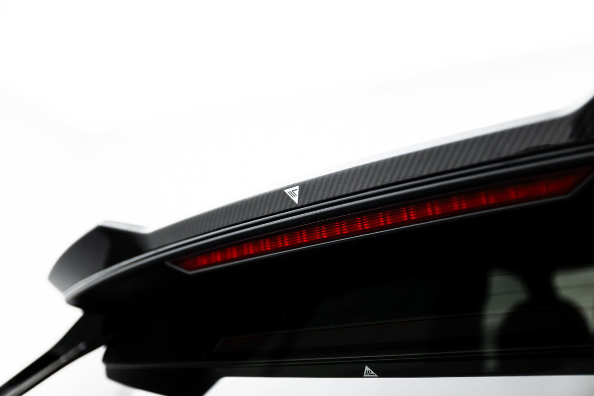 Set Of Prepreg Carbon Splitters för Audi Q8 S-Line Mk1 Facelift
