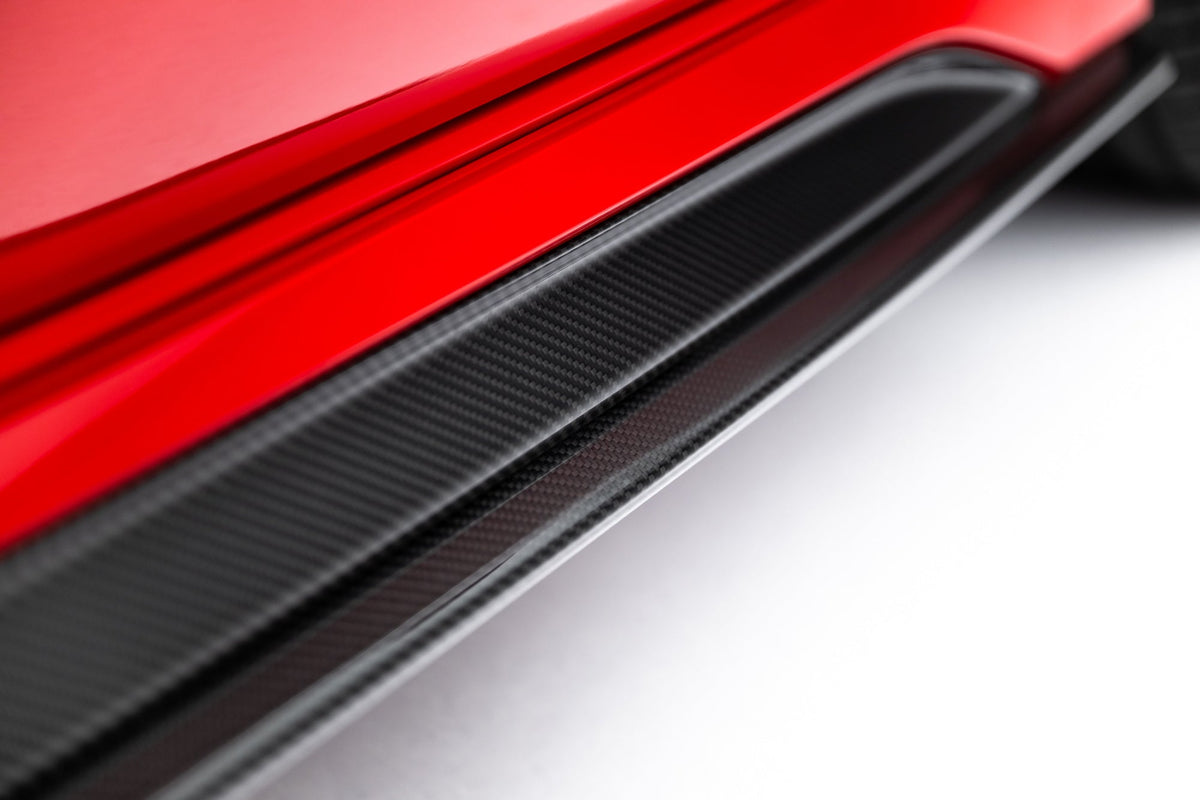Set Of Prepreg Carbon Splitters för Audi RS3 Sedan 8Y Facelift