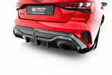 Set Of Prepreg Carbon Splitters för Audi RS3 Sedan 8Y Facelift