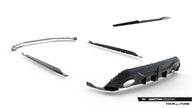 Set Of Prepreg Carbon Splitters för Audi RS3 Sedan 8Y Facelift