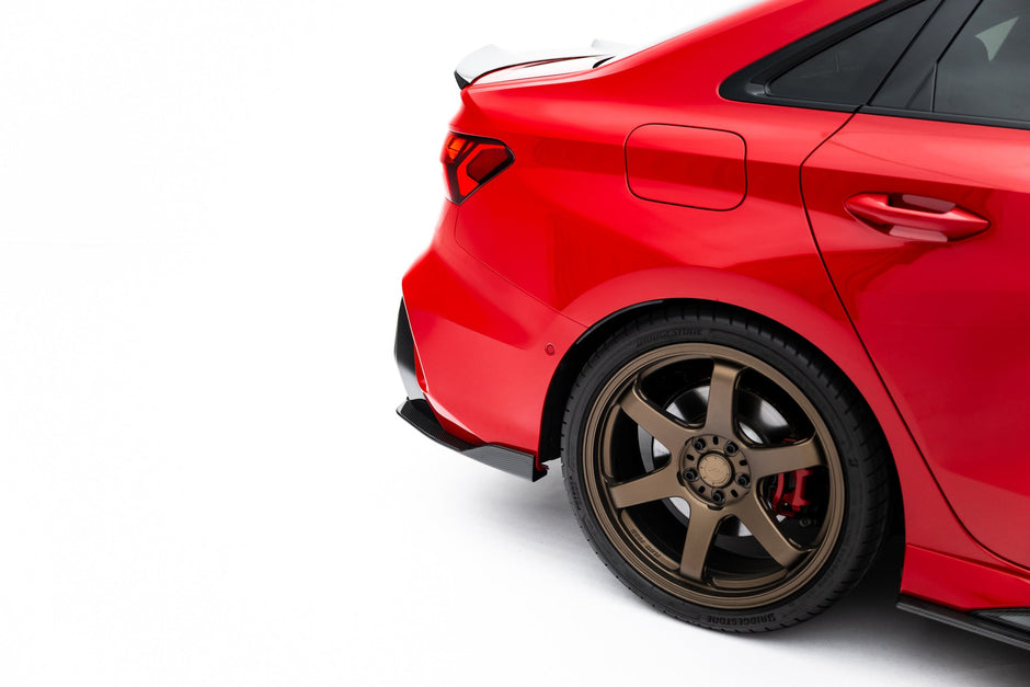 Set Of Prepreg Carbon Splitters för Audi RS3 Sedan 8Y Facelift
