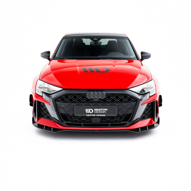 Set Of Prepreg Carbon Splitters för Audi RS3 Sedan 8Y Facelift