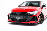 Set Of Prepreg Carbon Splitters för Audi RS3 Sedan 8Y Facelift