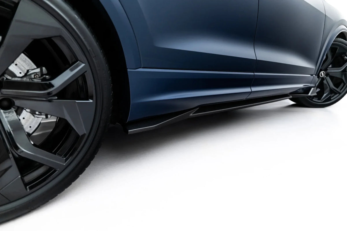 Set Of Prepreg Carbon Fiber Splitters för Audi RSQ8 Mk1 Facelift