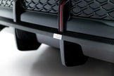 Set Of Prepreg Carbon Fiber Splitters för Audi RSQ8 Mk1 Facelift