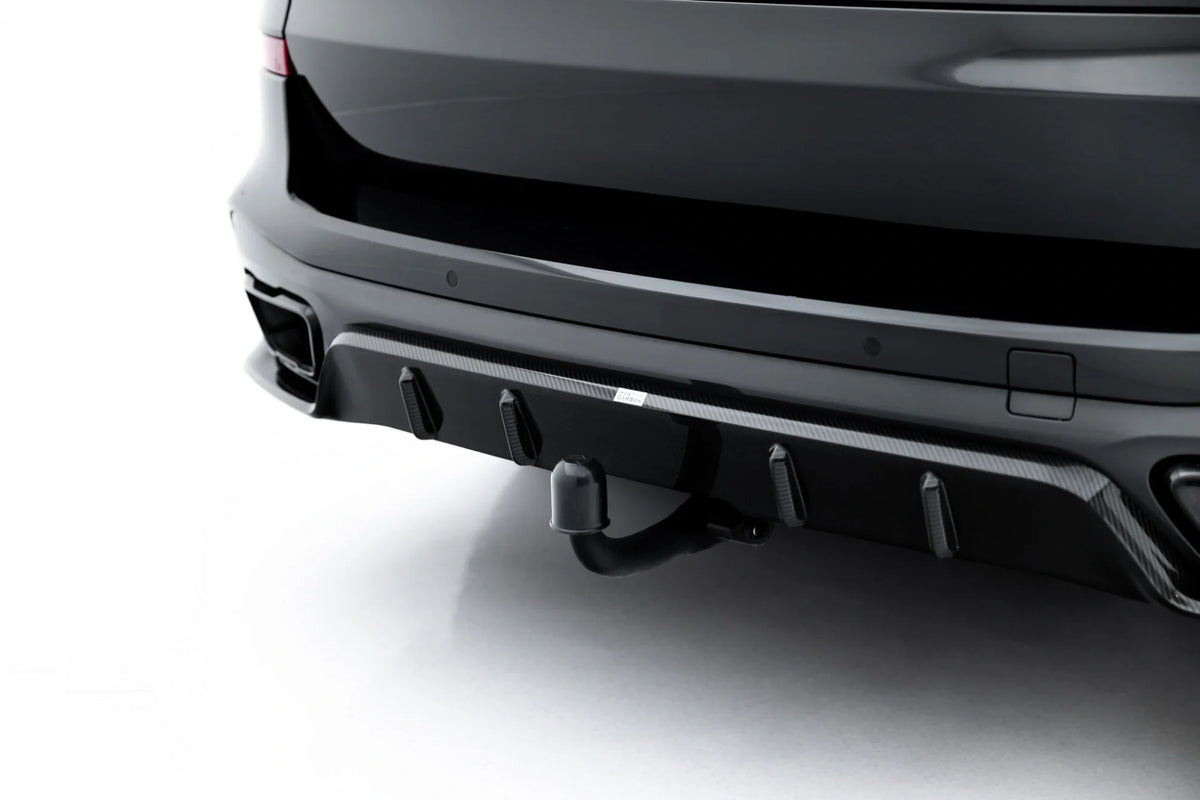 Set Of Prepreg Carbon Fiber Splitters för BMW X5 M-Pack G05