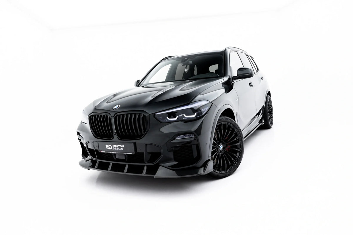 Set Of Prepreg Carbon Fiber Splitters för BMW X5 M-Pack G05
