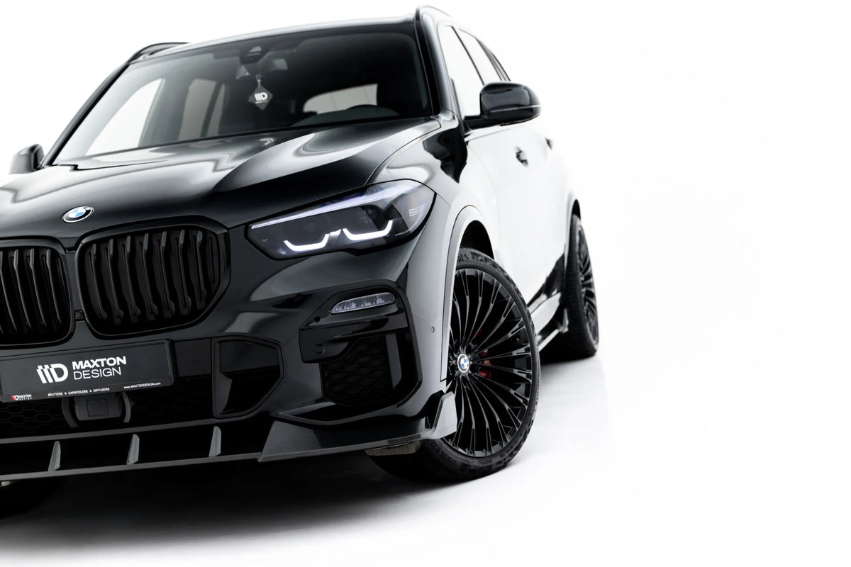 Set Of Prepreg Carbon Fiber Splitters för BMW X5 M-Pack G05