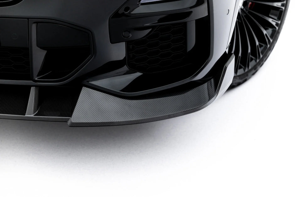 Set Of Prepreg Carbon Fiber Splitters för BMW X5 M-Pack G05