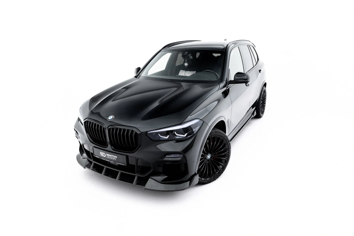 Set Of Prepreg Carbon Fiber Splitters för BMW X5 M-Pack G05