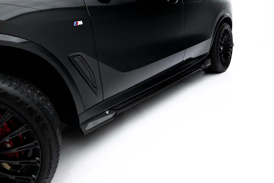 Set Of Prepreg Carbon Fiber Splitters för BMW X5 M-Pack G05
