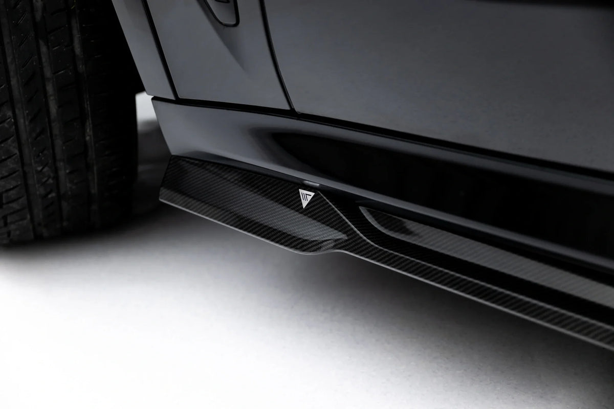Set Of Prepreg Carbon Fiber Splitters för BMW X5 M-Pack G05