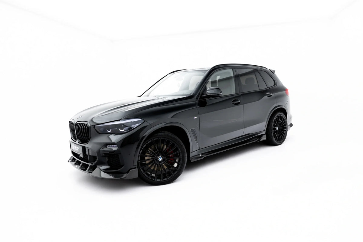 Set Of Prepreg Carbon Fiber Splitters för BMW X5 M-Pack G05