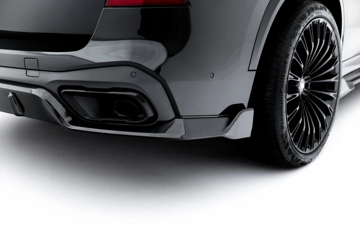 Set Of Prepreg Carbon Fiber Splitters för BMW X5 M-Pack G05