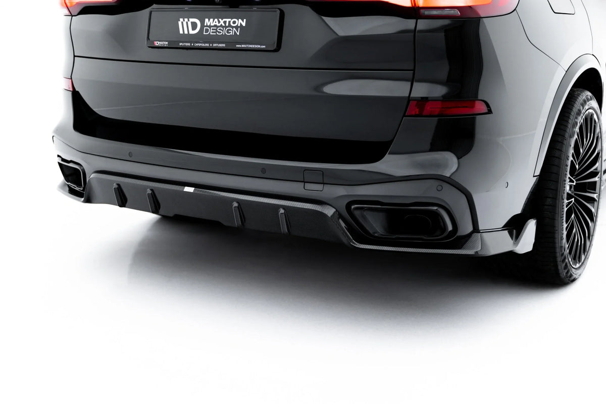 Set Of Prepreg Carbon Fiber Splitters för BMW X5 M-Pack G05