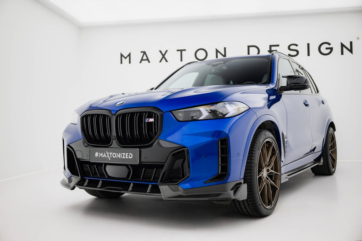 Set Of Prepreg Carbon Fiber Splitters för BMW X5 M-Pack G05 Facelift