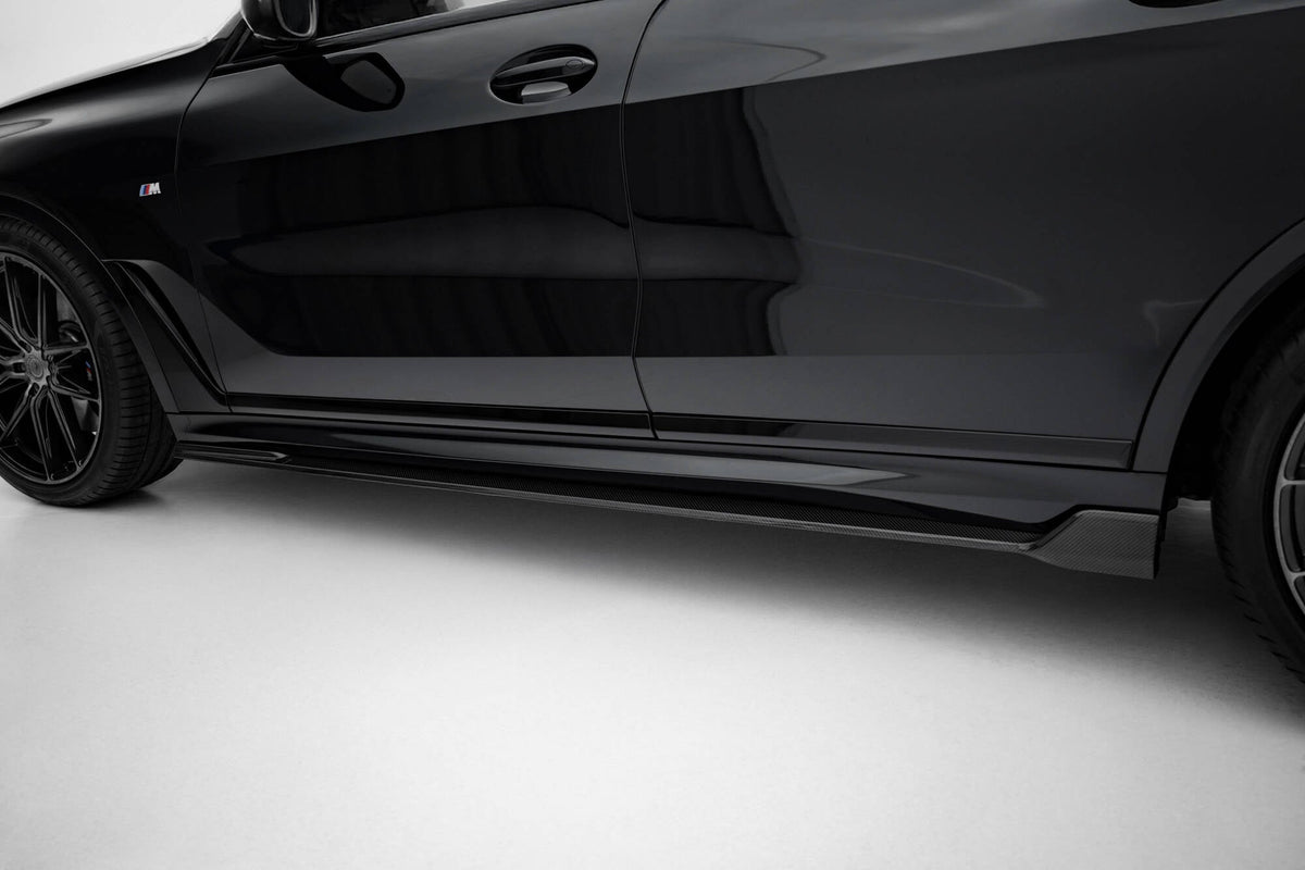 Set Of Prepreg Carbon Splitters V.1 för BMW X7 M-Pack G07 Facelift