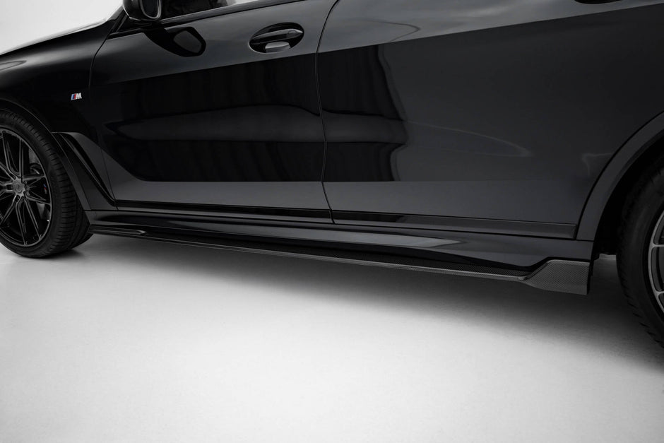 Set Of Prepreg Carbon Splitters V.1 för BMW X7 M-Pack G07 Facelift