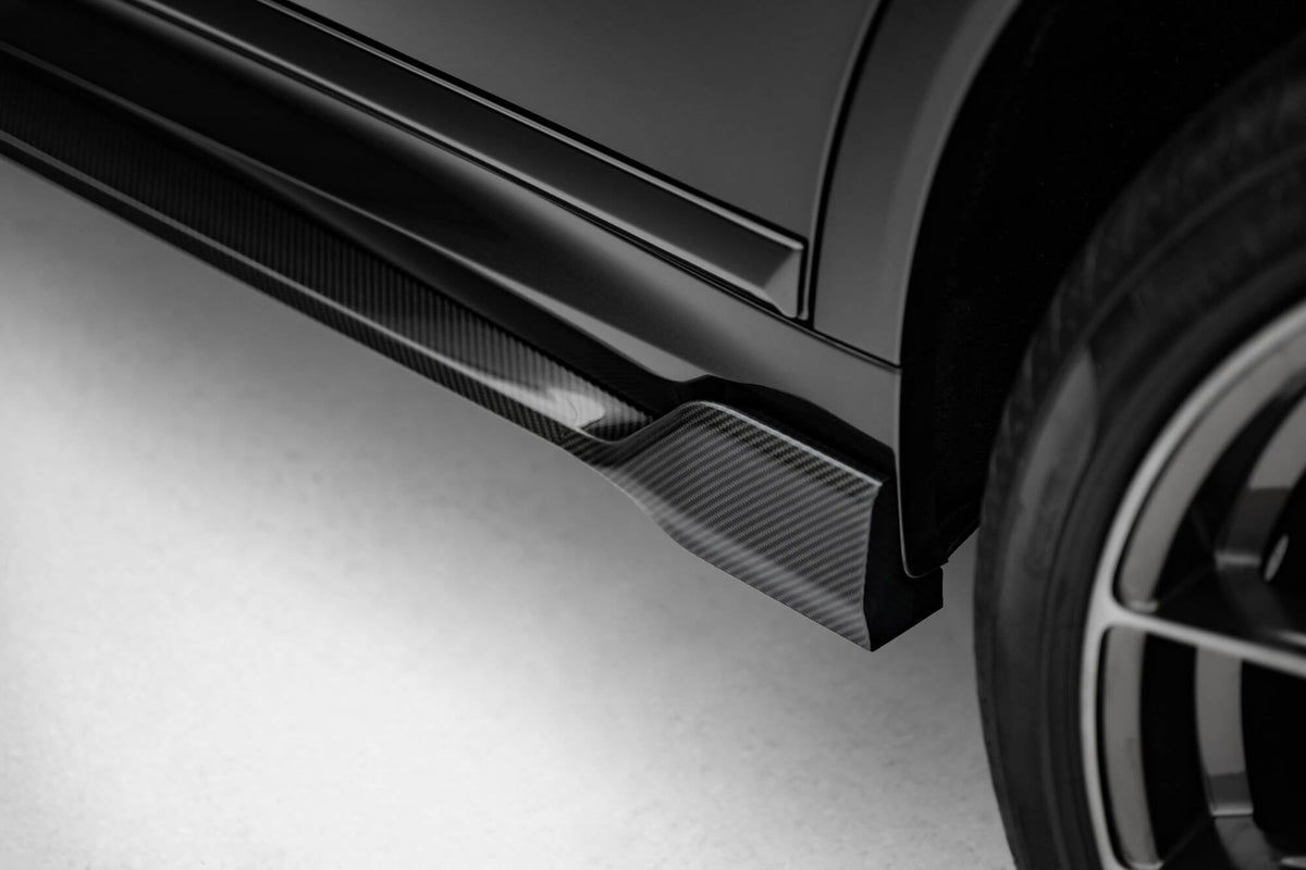 Set Of Prepreg Carbon Splitters V.1 för BMW X7 M-Pack G07 Facelift