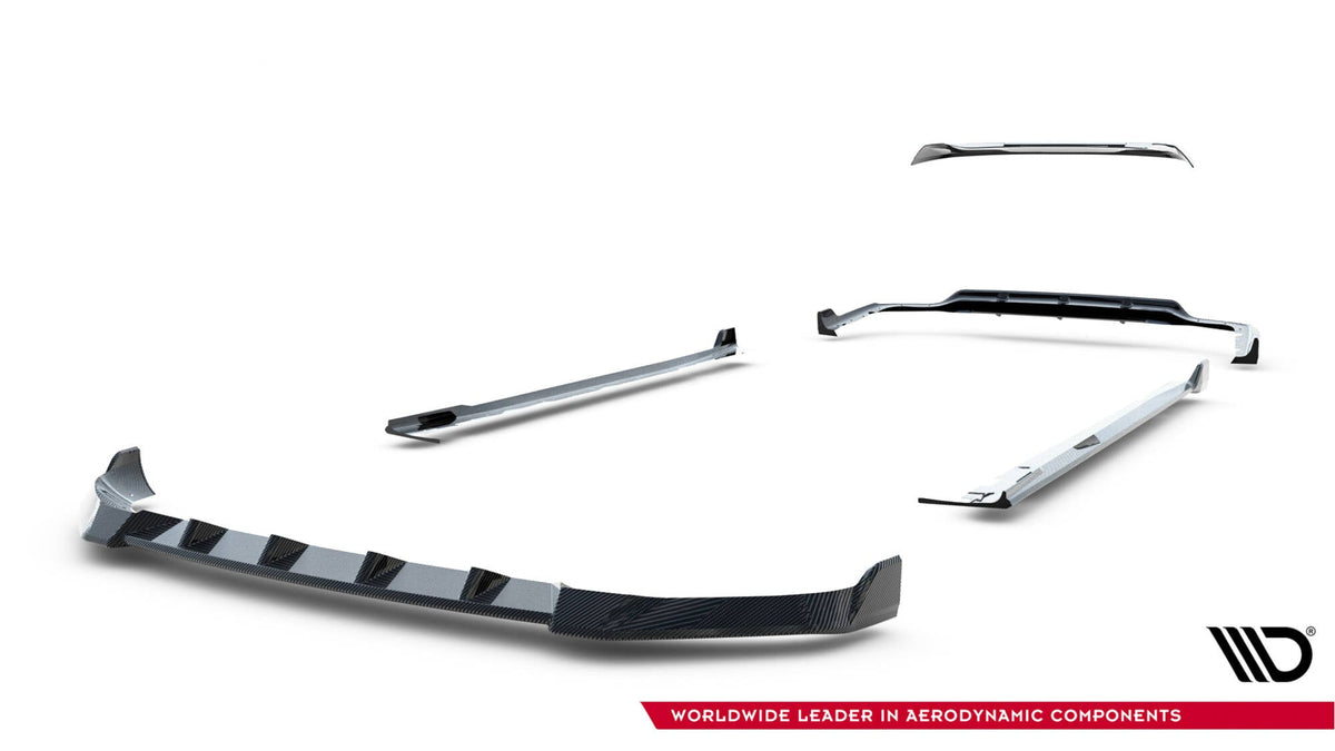 Set Of Prepreg Carbon Splitters V.1 för BMW X7 M-Pack G07 Facelift