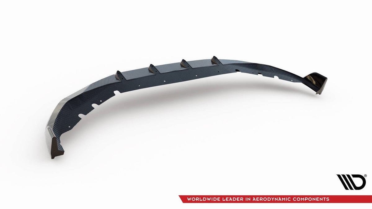 Prepreg Carbon Fiber Frontläpp + Abs Splitter för BMW 7 M-Pack G11 Facelift