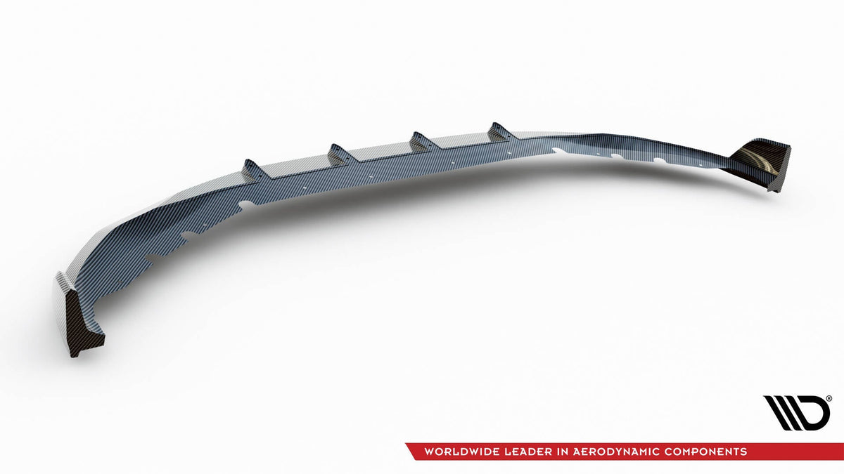 Prepreg Carbon Fiber Frontläpp + Abs Splitter för BMW 7 M-Pack G11 Facelift