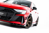 Prepreg Carbon Fiber Frontläpp för Audi RS3 Sedan 8Y Facelift