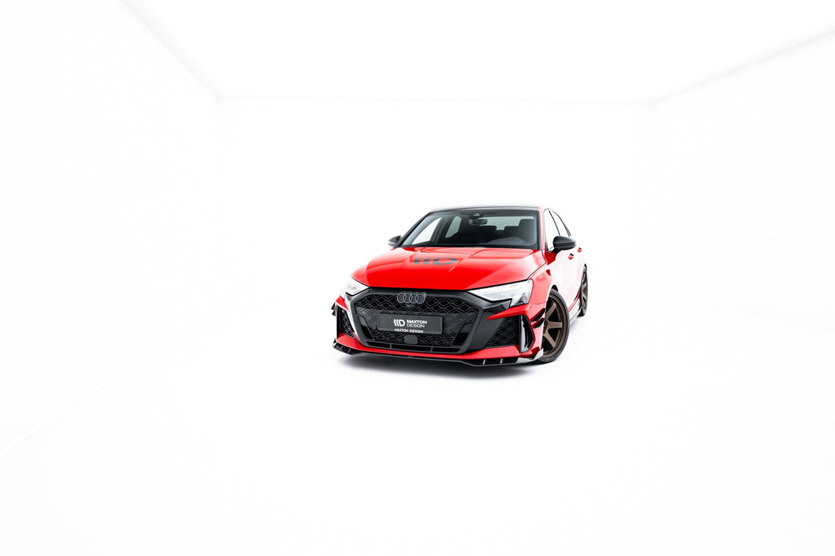 Prepreg Carbon Fiber Frontläpp för Audi RS3 Sedan 8Y Facelift